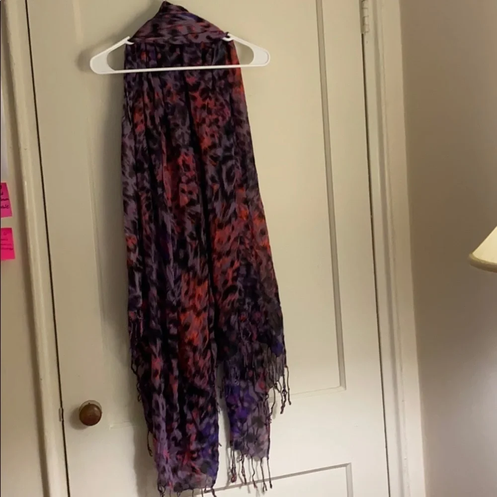2Bebe multicolored long fashion scarf